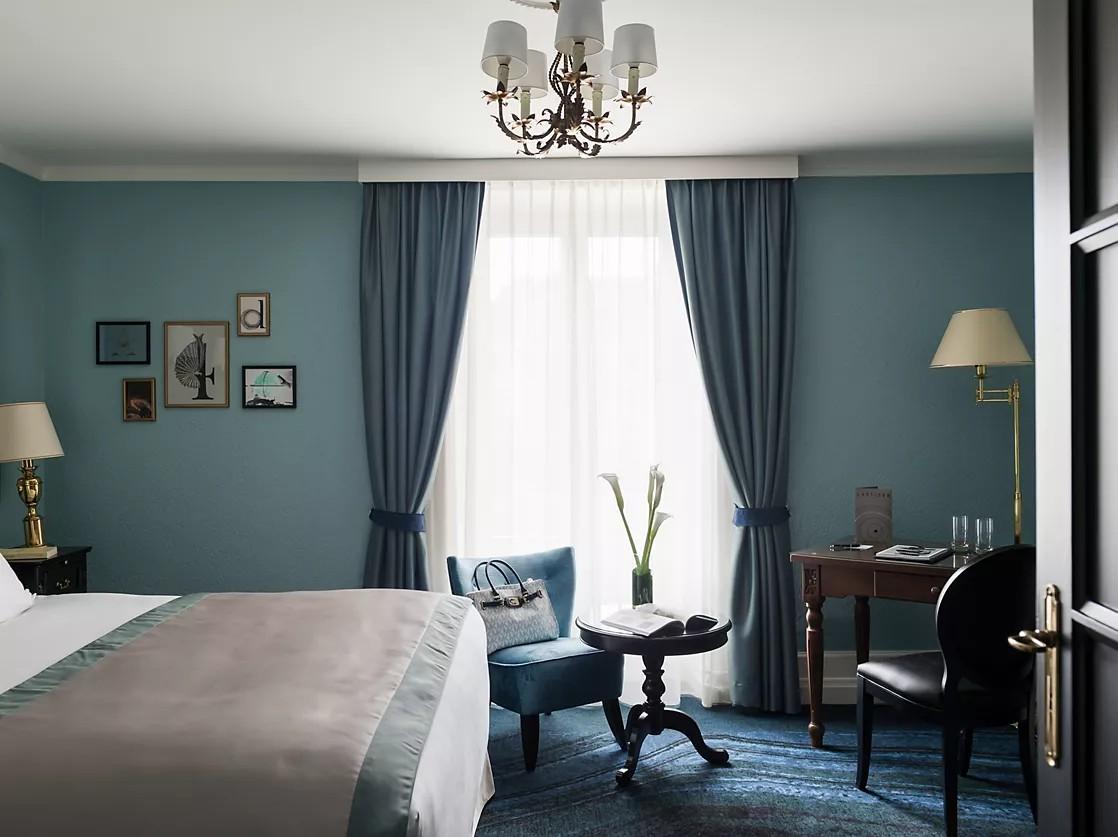 La chambre signature de l’hôtel © Rotary Hotel Genève