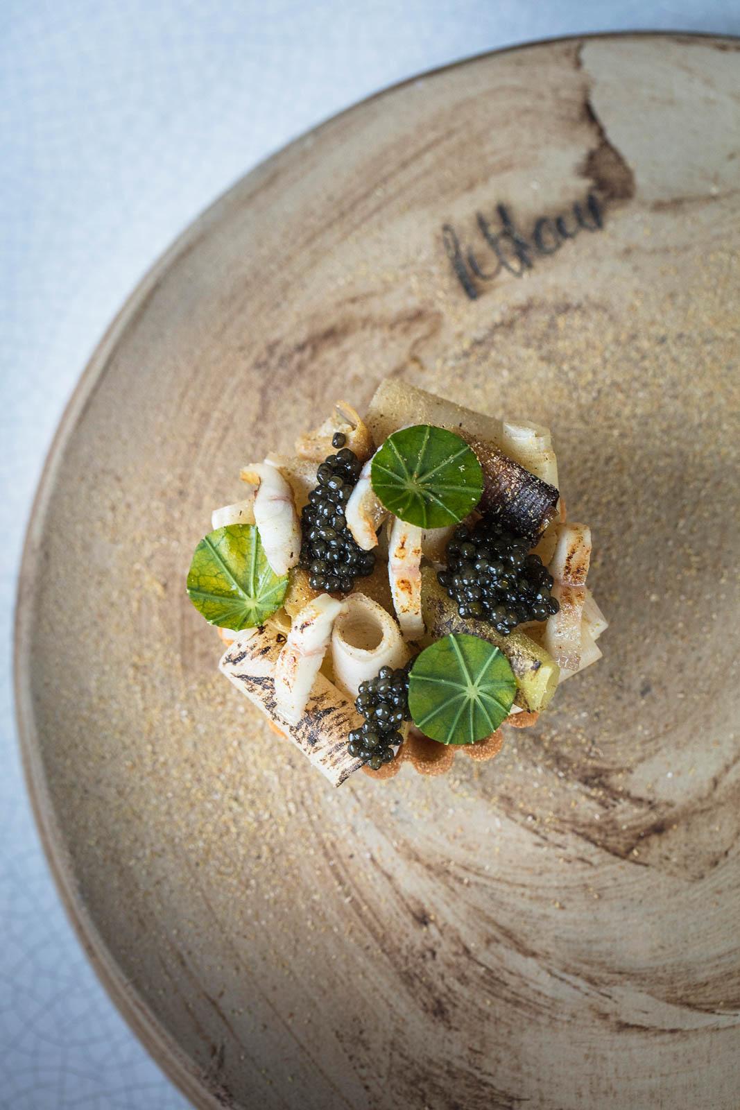 Caviar et anguille © Matthieu Cellard