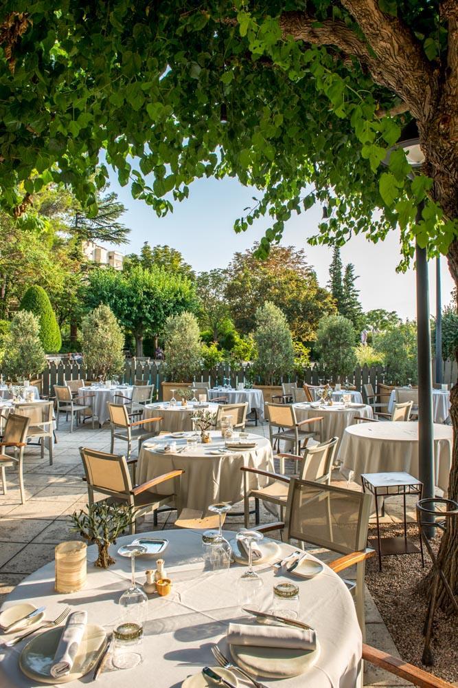 La terrasse de l’Oustau