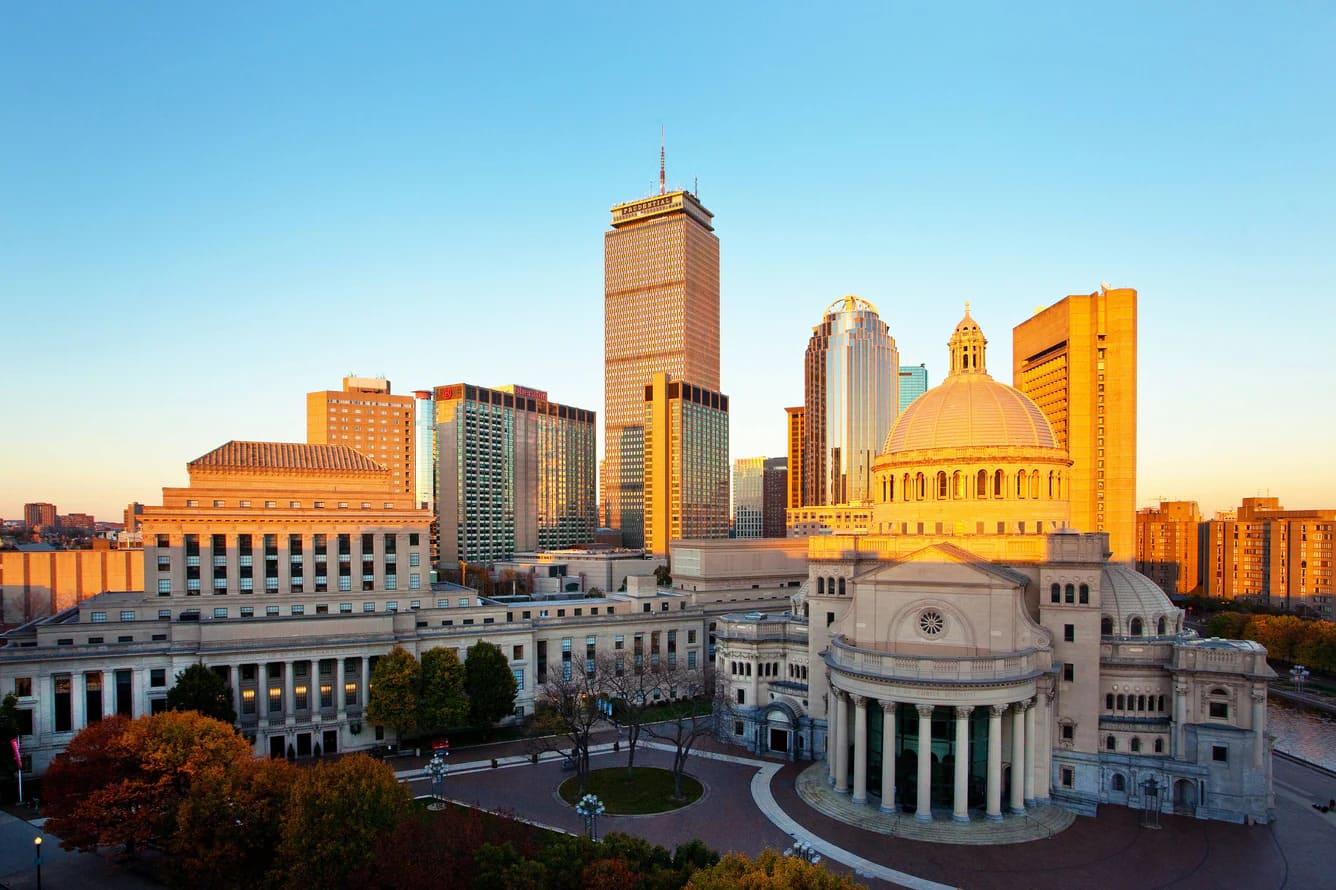 La vue spectaculaire sur Boston © Marriott