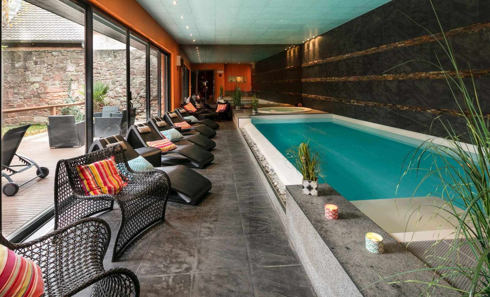 L’espace bien-être de l’hôtel Chambard © Chambard 