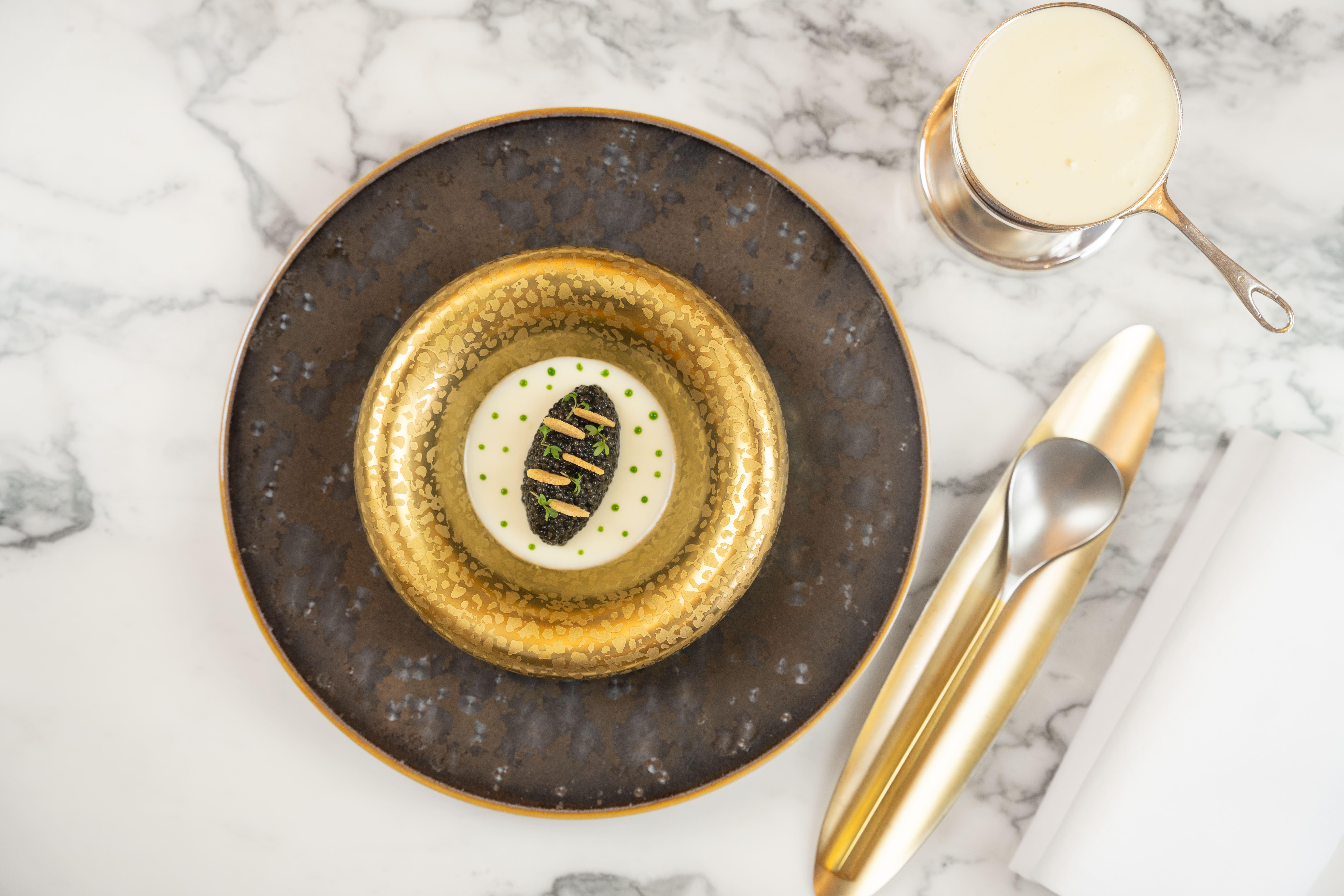 Le caviar de L’Assiette Champenoise © DR
