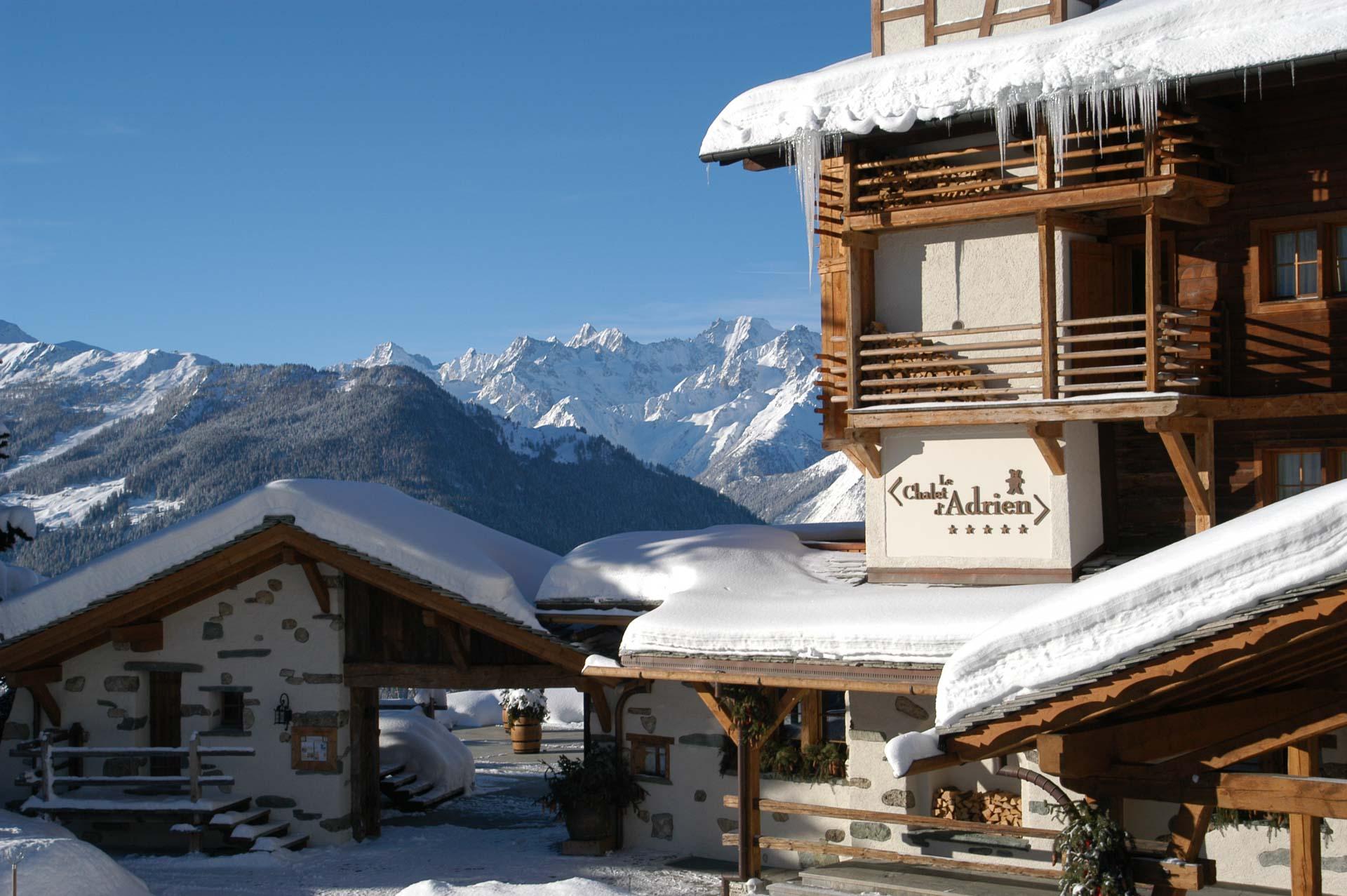 L’hôtel 5 étoiles de Suisse © Chalet d’Adrien