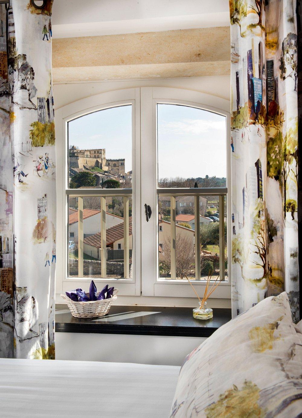La vue de la chambre © Ferme Chapouton 