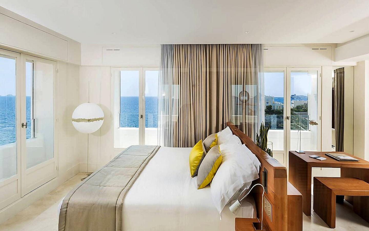 Chambre vue mer © Le Petit Nice Passédat