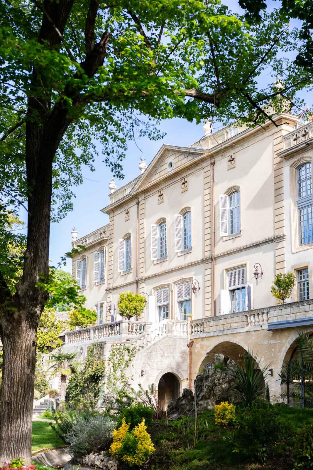 L’hôtel du Gard Chateau de Collias © Aurelio Photographie