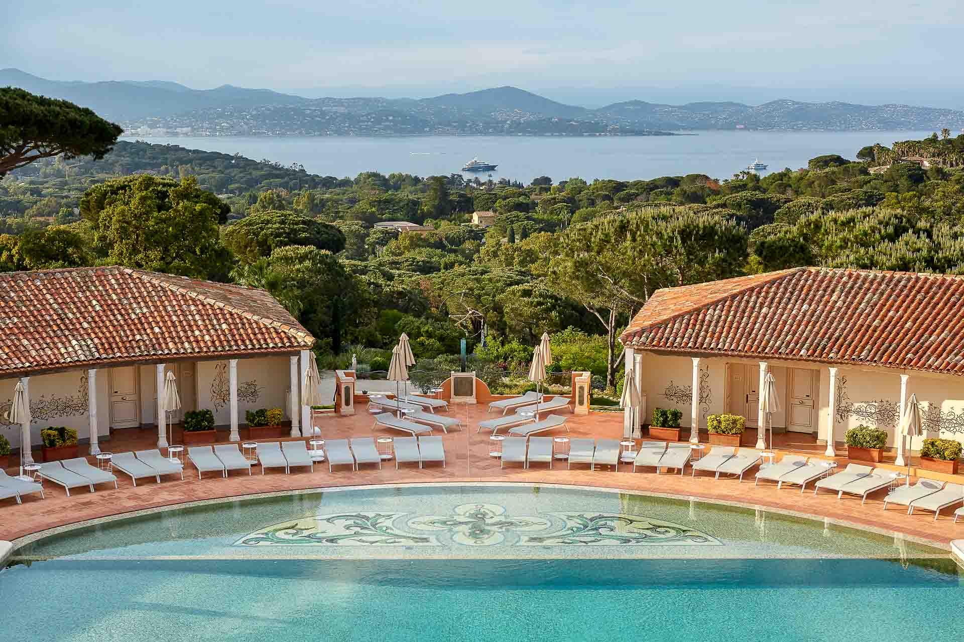 Château de la Messardière - piscine © David Grimbert