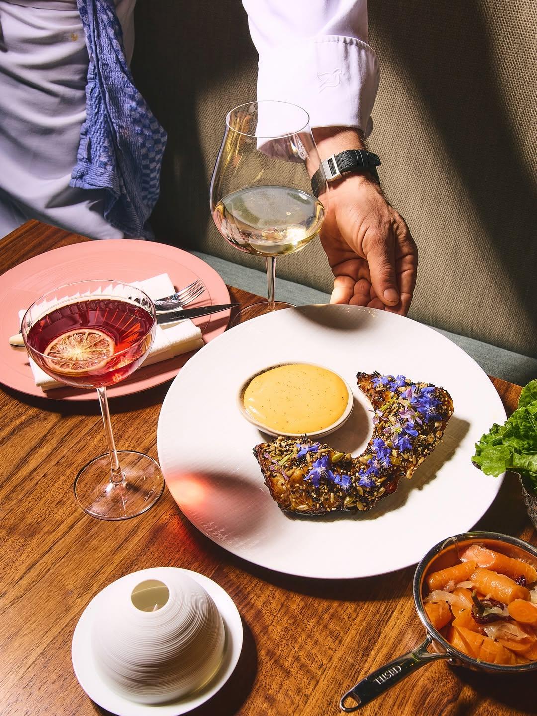 Table du restaurant Citrin © Citrin Table du restaurant Citrin © Citrin