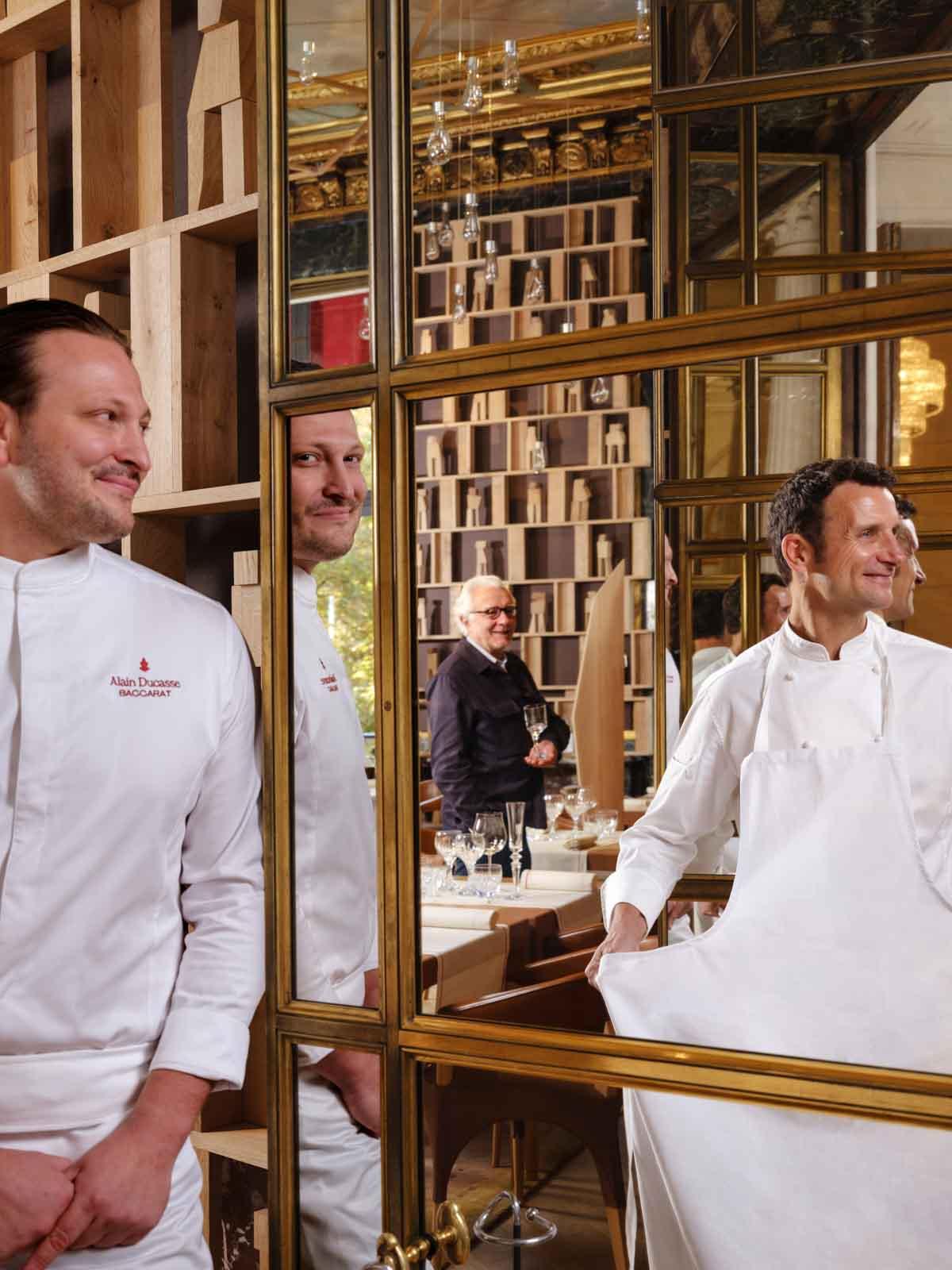 Alain Ducasse, Christophe Saintagne et Robin Schroeder © Mickaël Bandassak