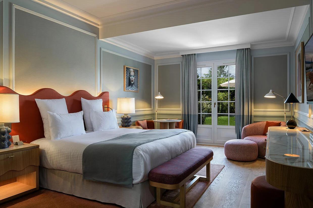  Une chambre à la Villa Belrose © DR