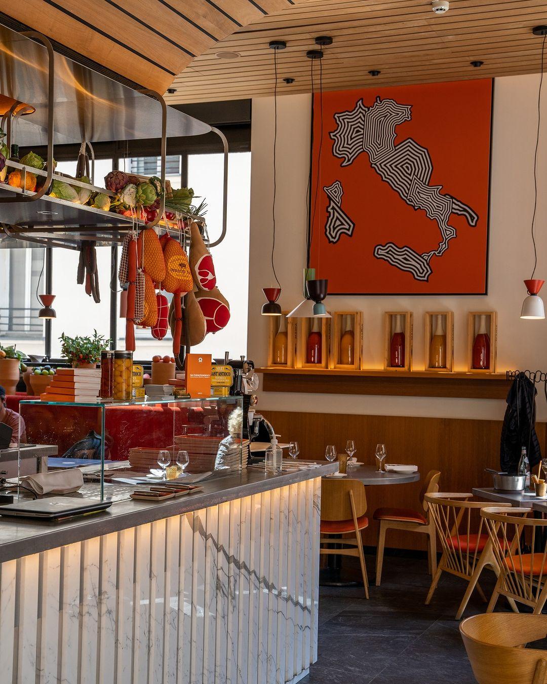 Le restaurant italien à Paris © Cucina Mutualité