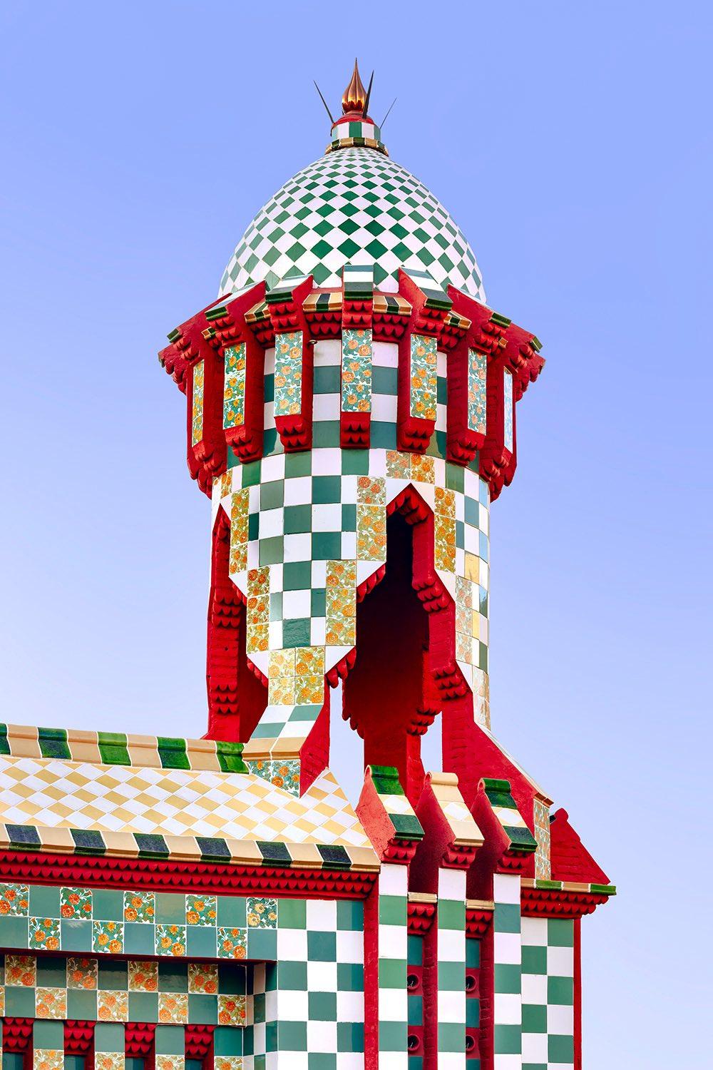 Gaudí à Barcelone, la Casa Vicens © David Cardelus