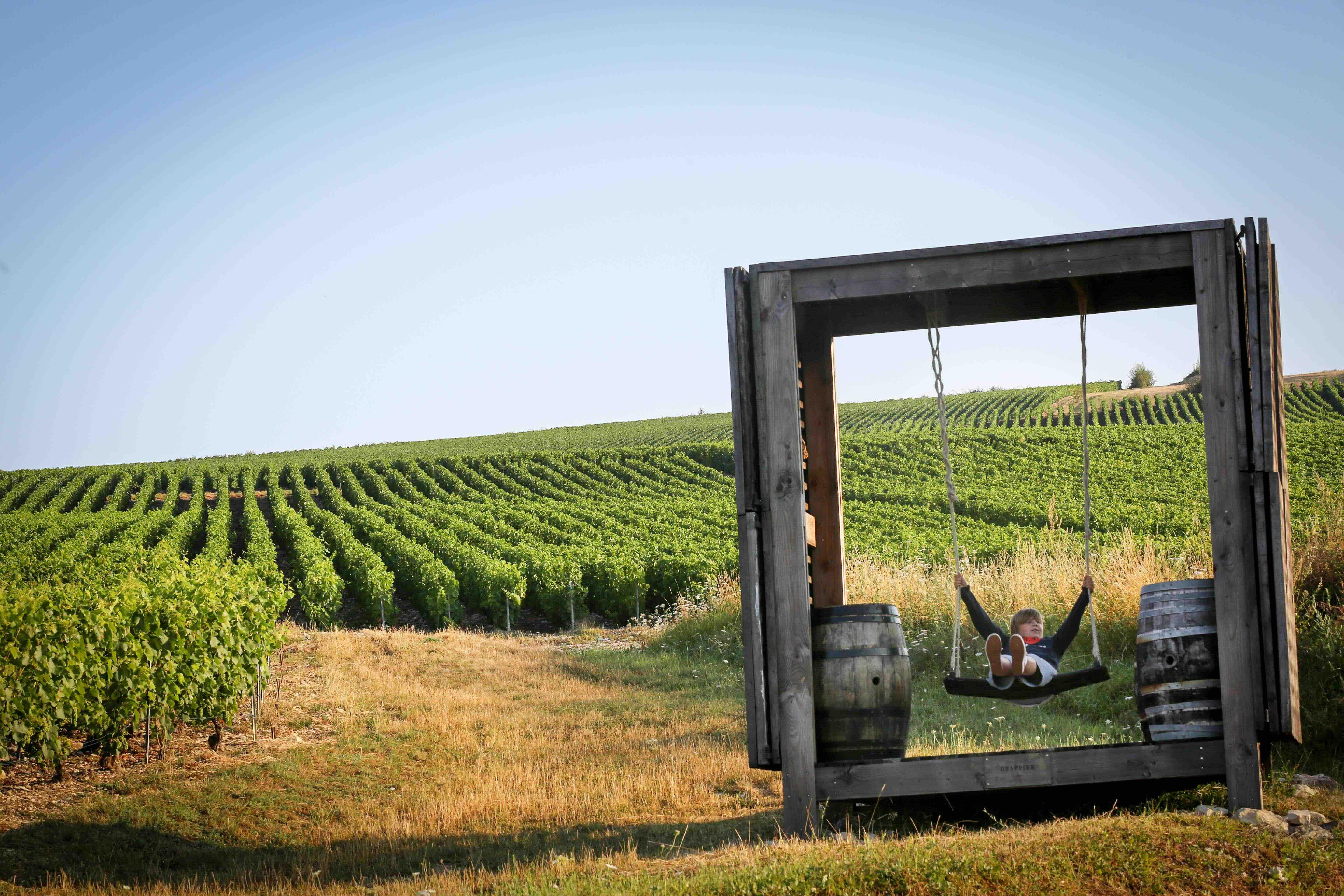 Visiter les caves du domaine Drappier © thvallier Visiter les caves du domaine Drappier © thvallier