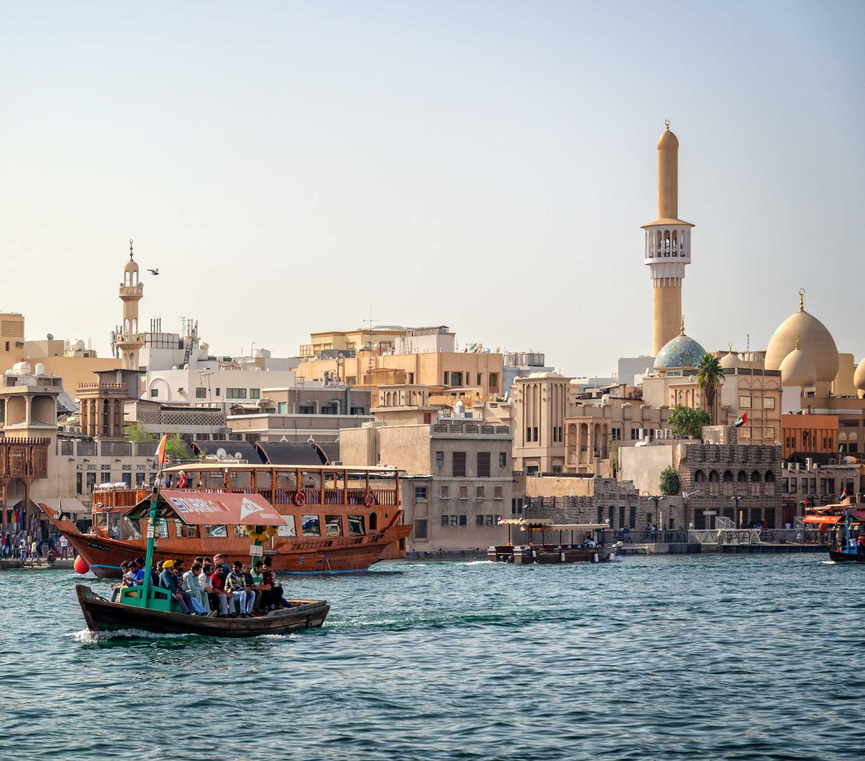 Une abra sur le Dubai Creek © AdobeStock