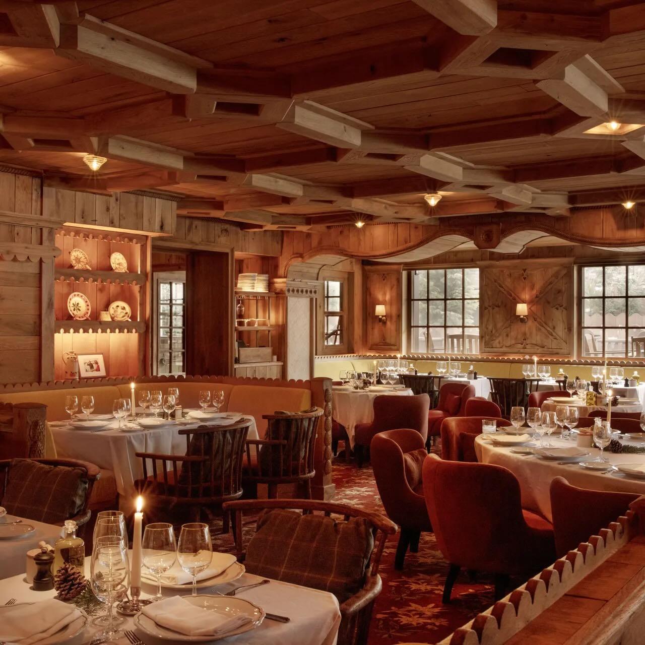 Restaurant Loulou © Hôtel Barrière Les Neiges, Courchevel