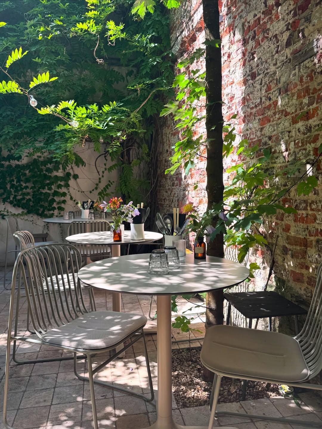 Un cadre romantique sur la terrasse © Food Affair 