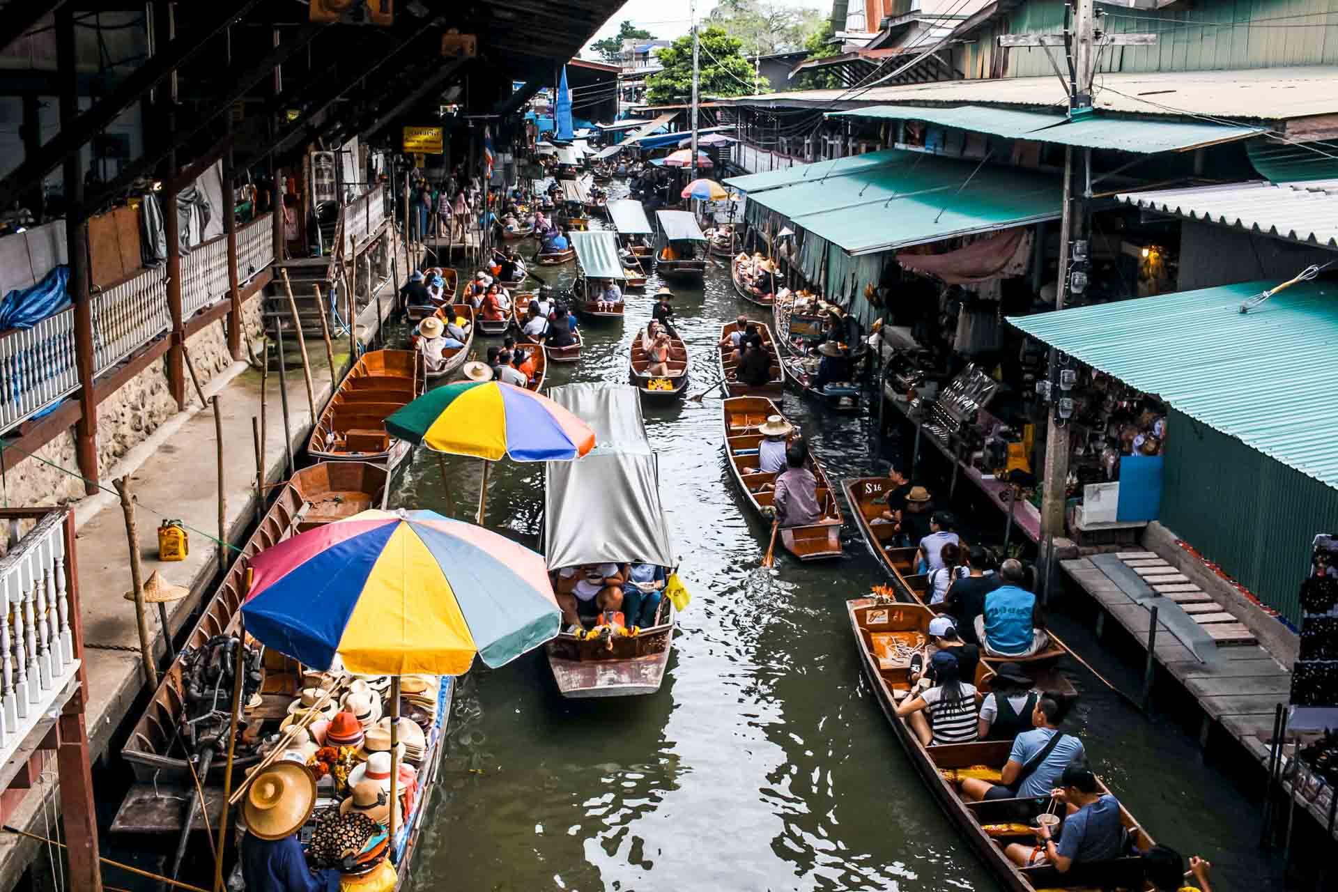 Les canaux de Bangkok © Frida Aguilar