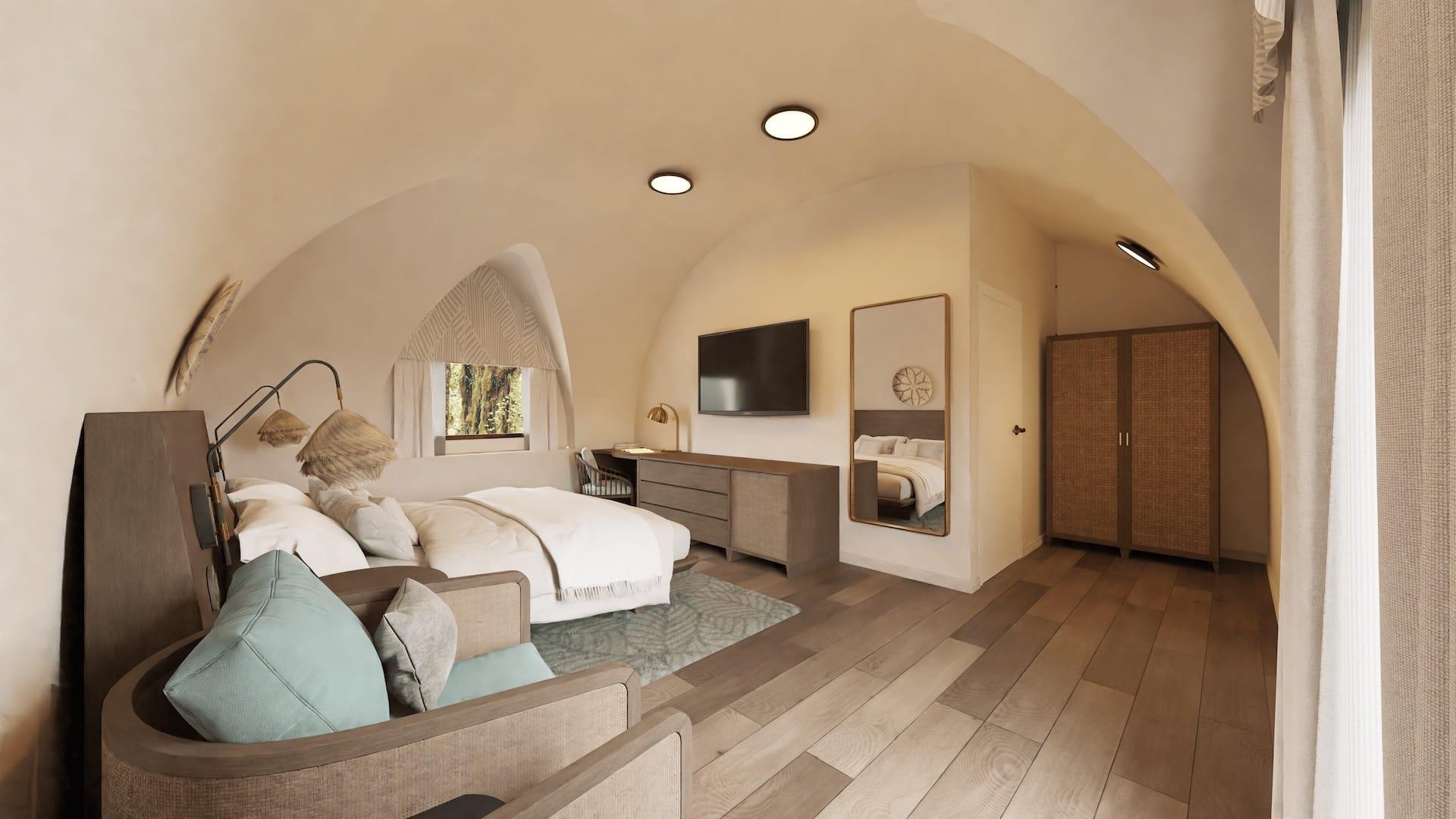 Un bungalow du nouvel hôtel © Sanctuary Rainforest Resort 