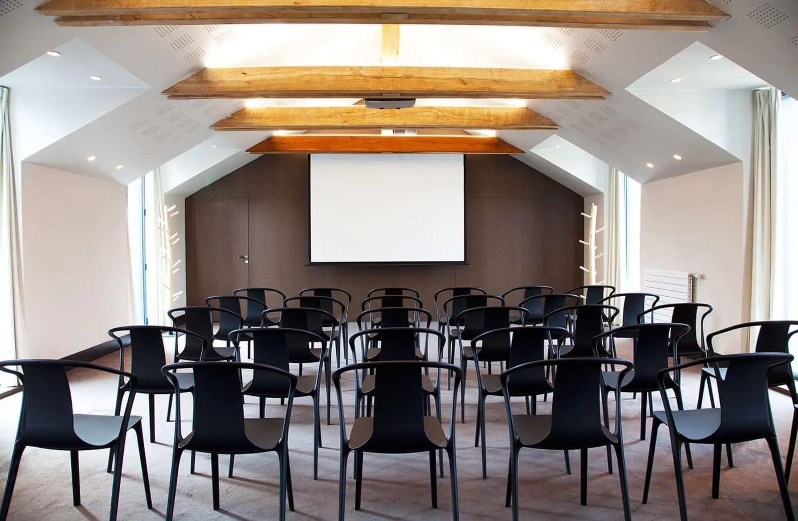 La salle de séminaire © Relais de Chambord 