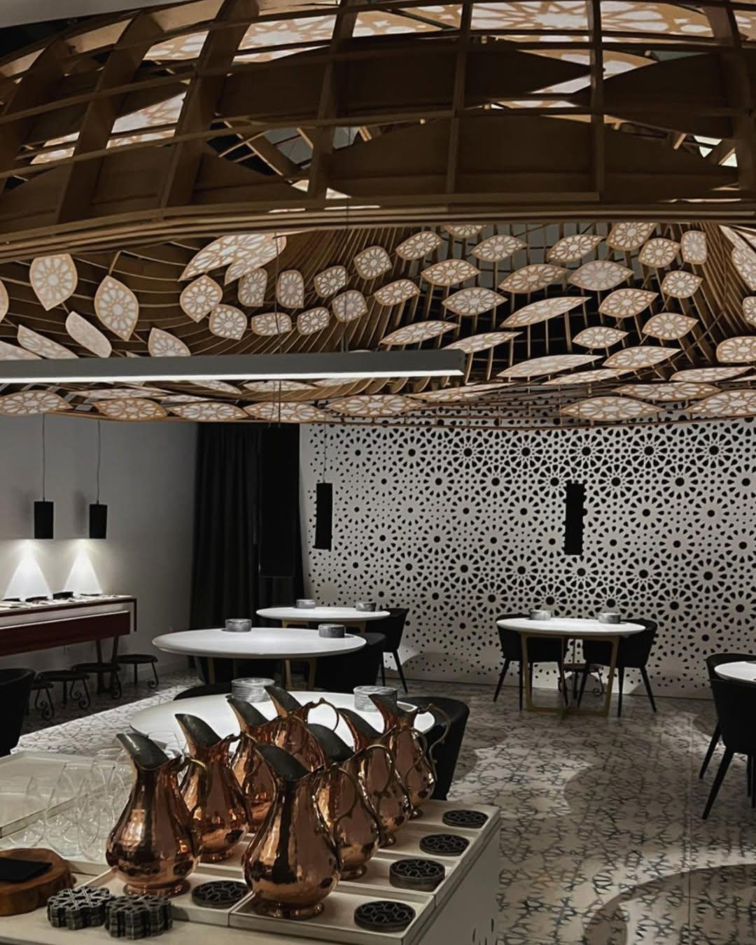 La salle du restaurant Noor © Noor Cordoue