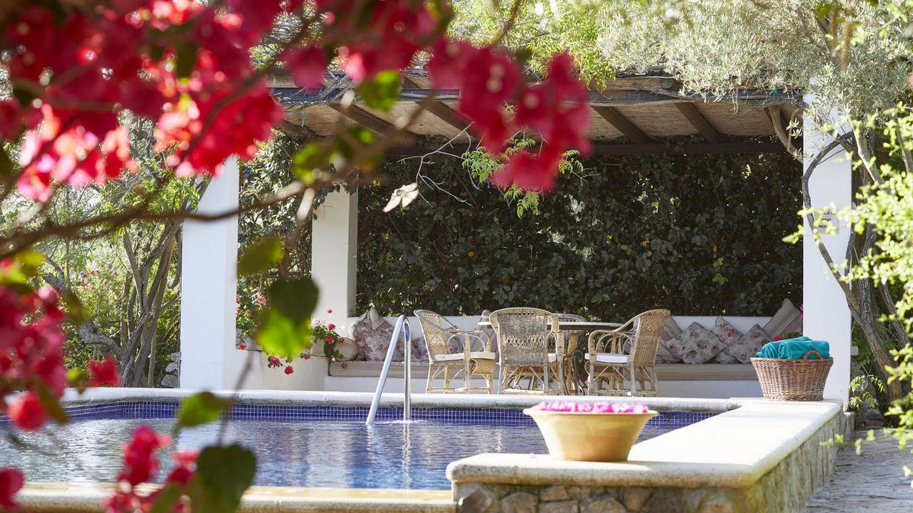 La piscine extérieure © Hacienda de San Rafael