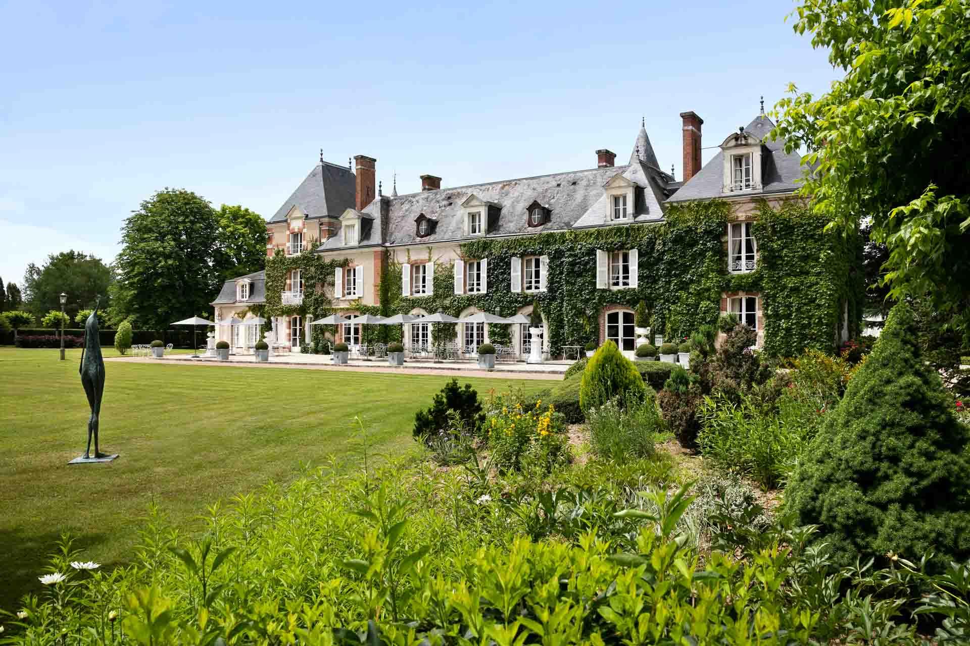 Première étape du circuit dans le Val de Loire : l’hôtel les Hauts de Loire © Fabrice Rambert