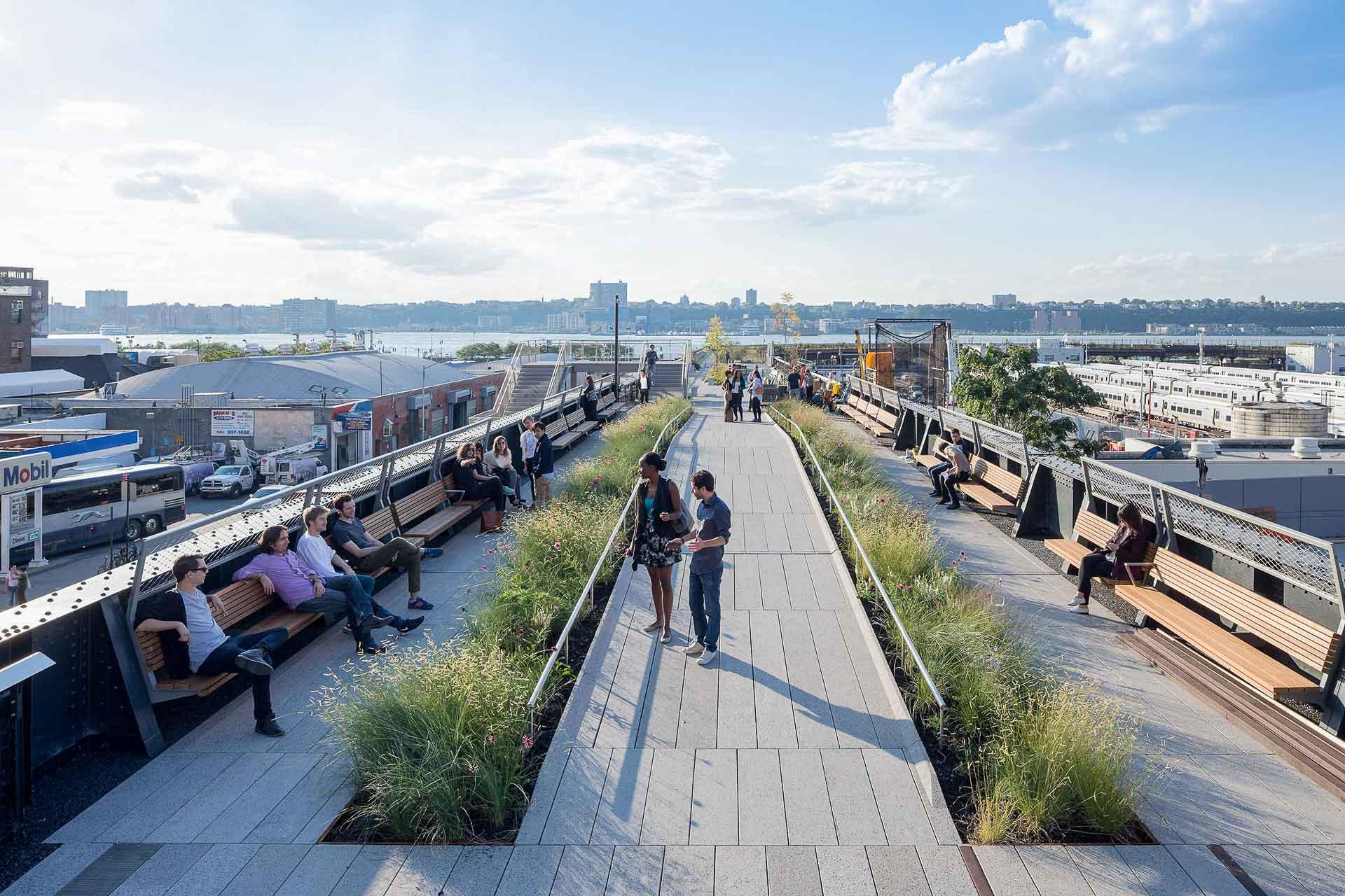 Vue de la High Line © Iwan Baan