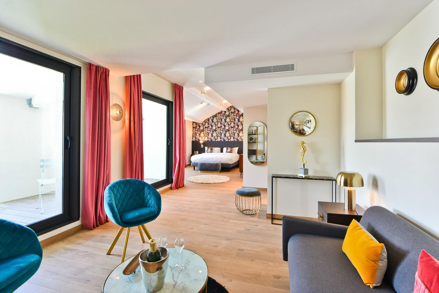 Junior Suite © Hôtel La Villa Port d’Antibes & Spa 
