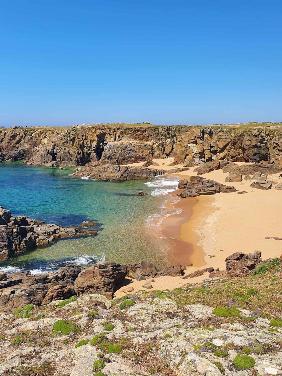 Une plage de l’île d’Yeu