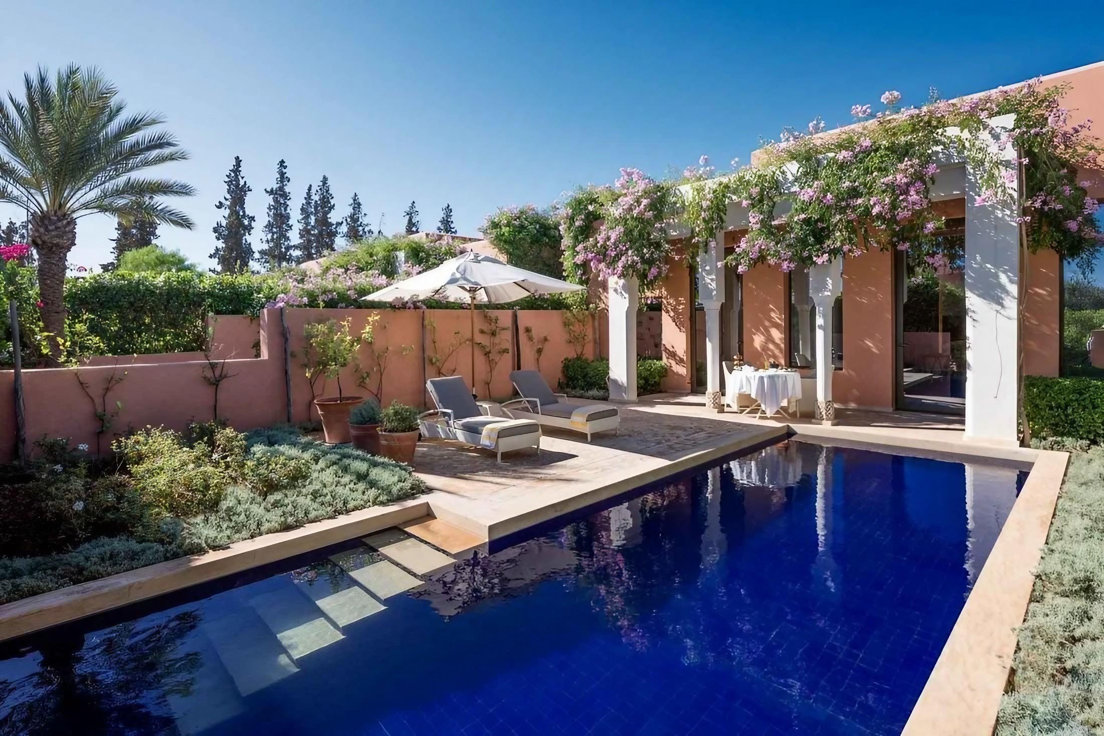 Escapade haut de gamme dans une villa avec piscine privée © The Oberoi Marrakech 
