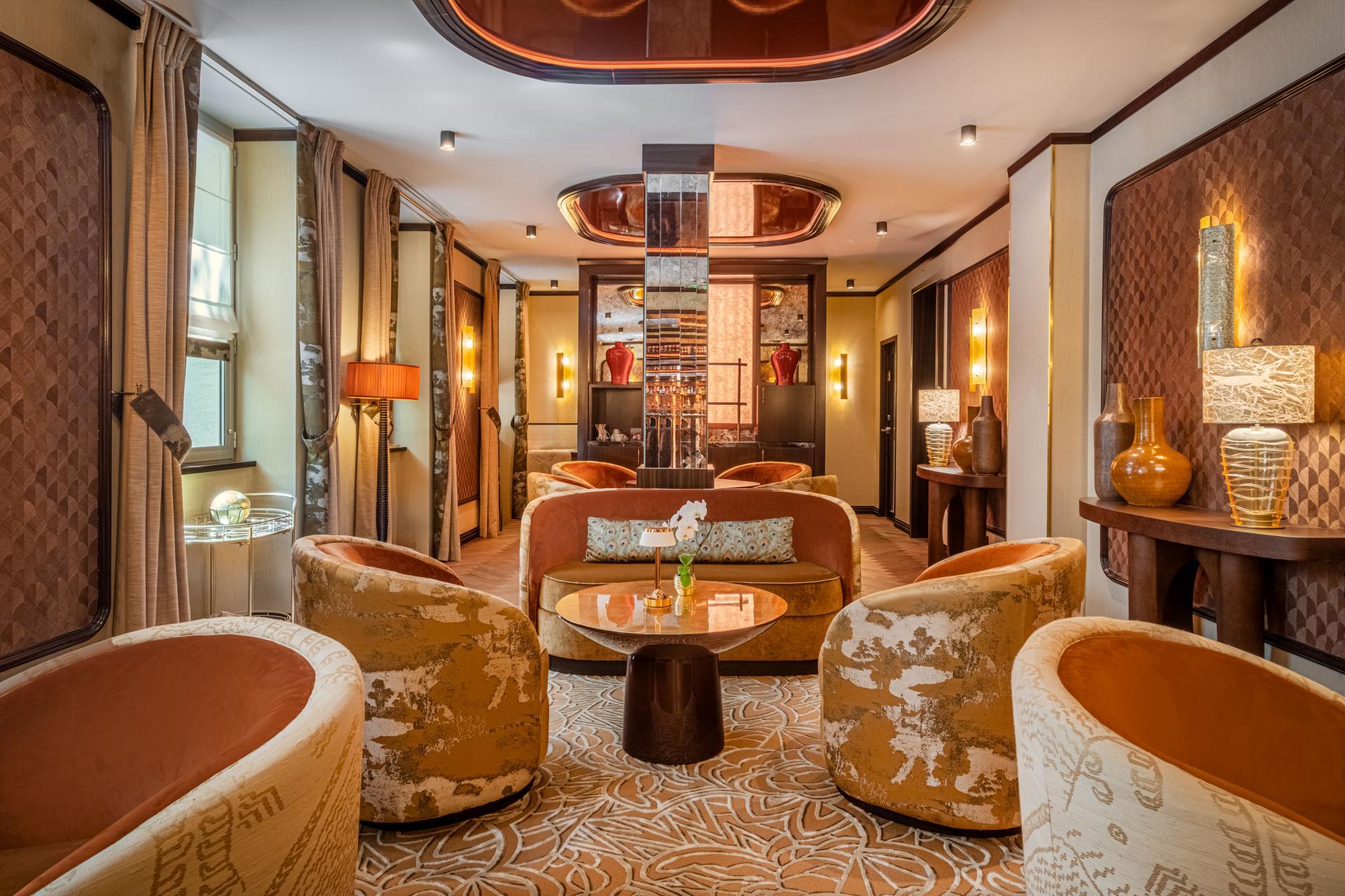 Le lobby de l’hôtel © La Bourdonnais