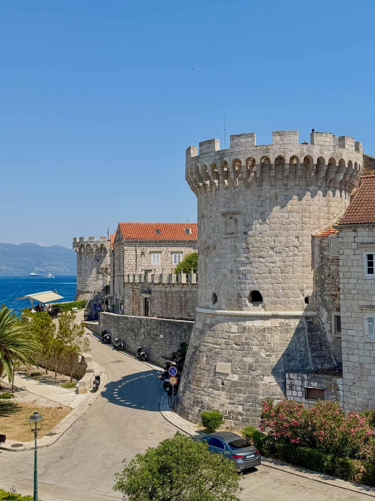 L’arrivée à Korcula © Emmanuel Laveran