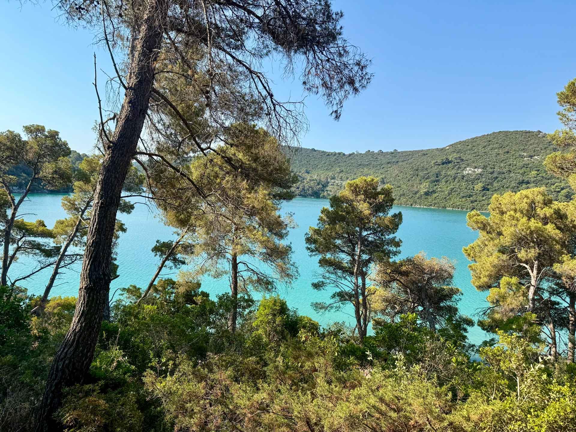 Les chemins de randonnée offrent de somptueux panorama sur l’île de Mljet© Emmanuel Laveran