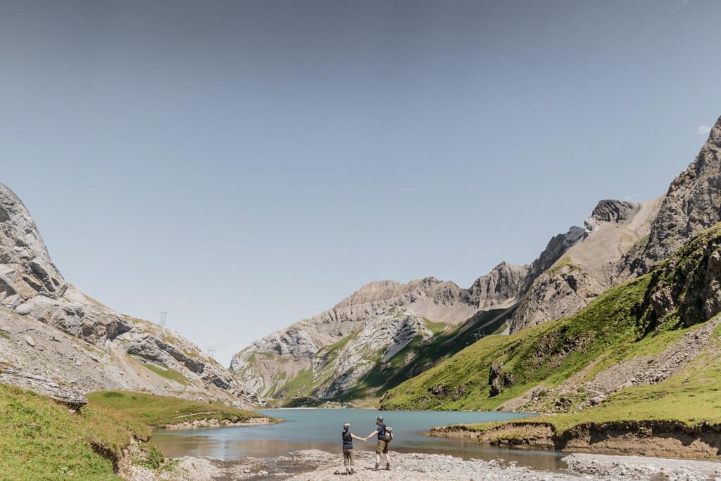 Lac du Sanetsch, porte de la haute montagne © Destination Gstaad