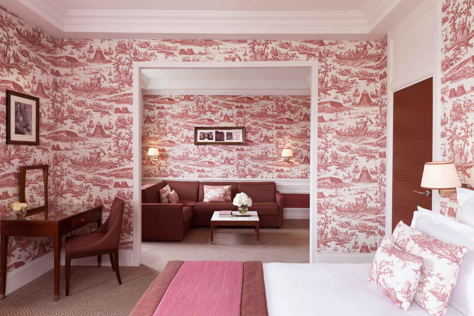 Une chambre de l’hôtel © Hôtel Barrière Le Normandy