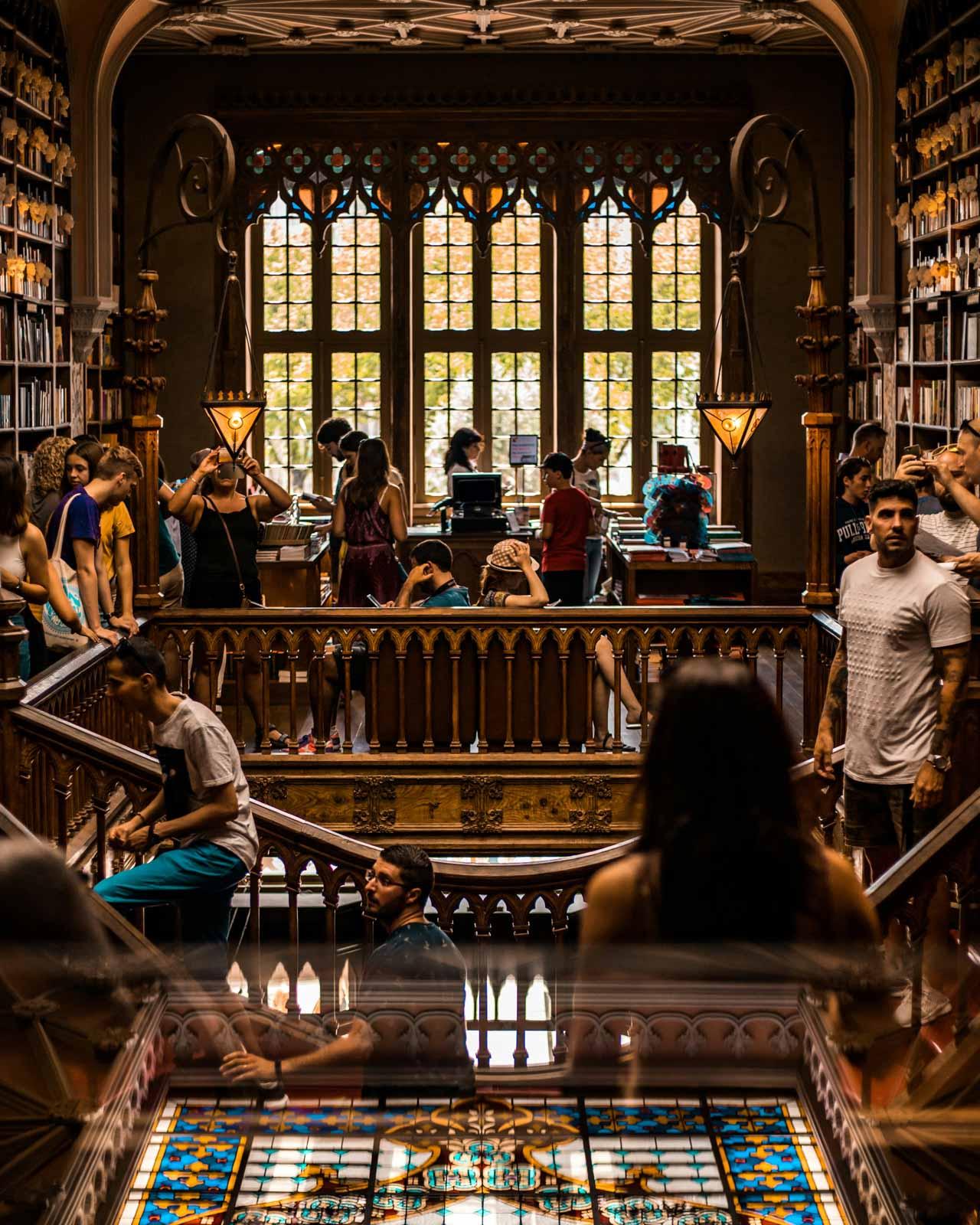 La librairie la plus connue de Porto