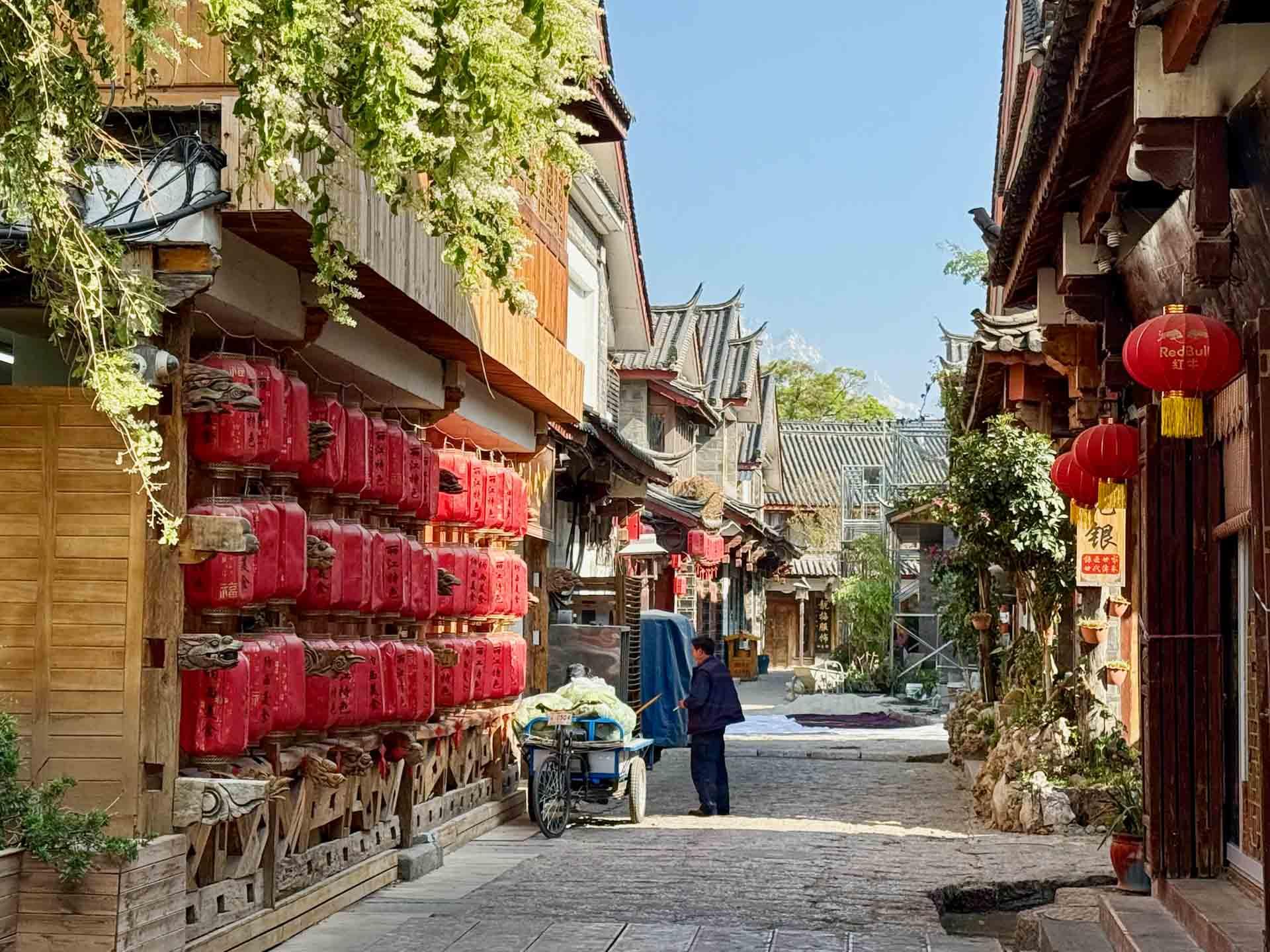 Les jolies rues de Lijiang © Emmanuel Laveran