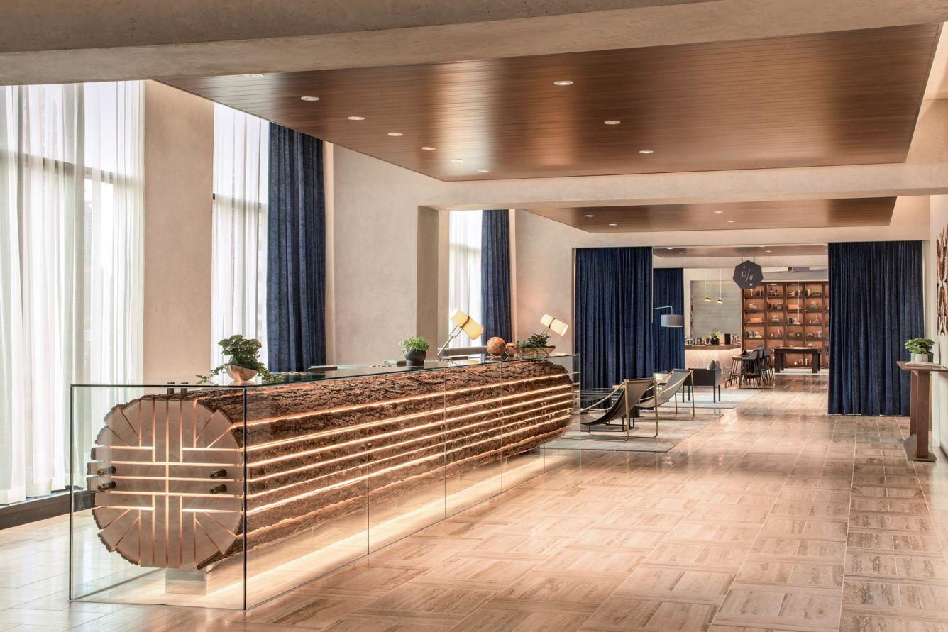 Le lobby de l’hôtel © The Douglas 