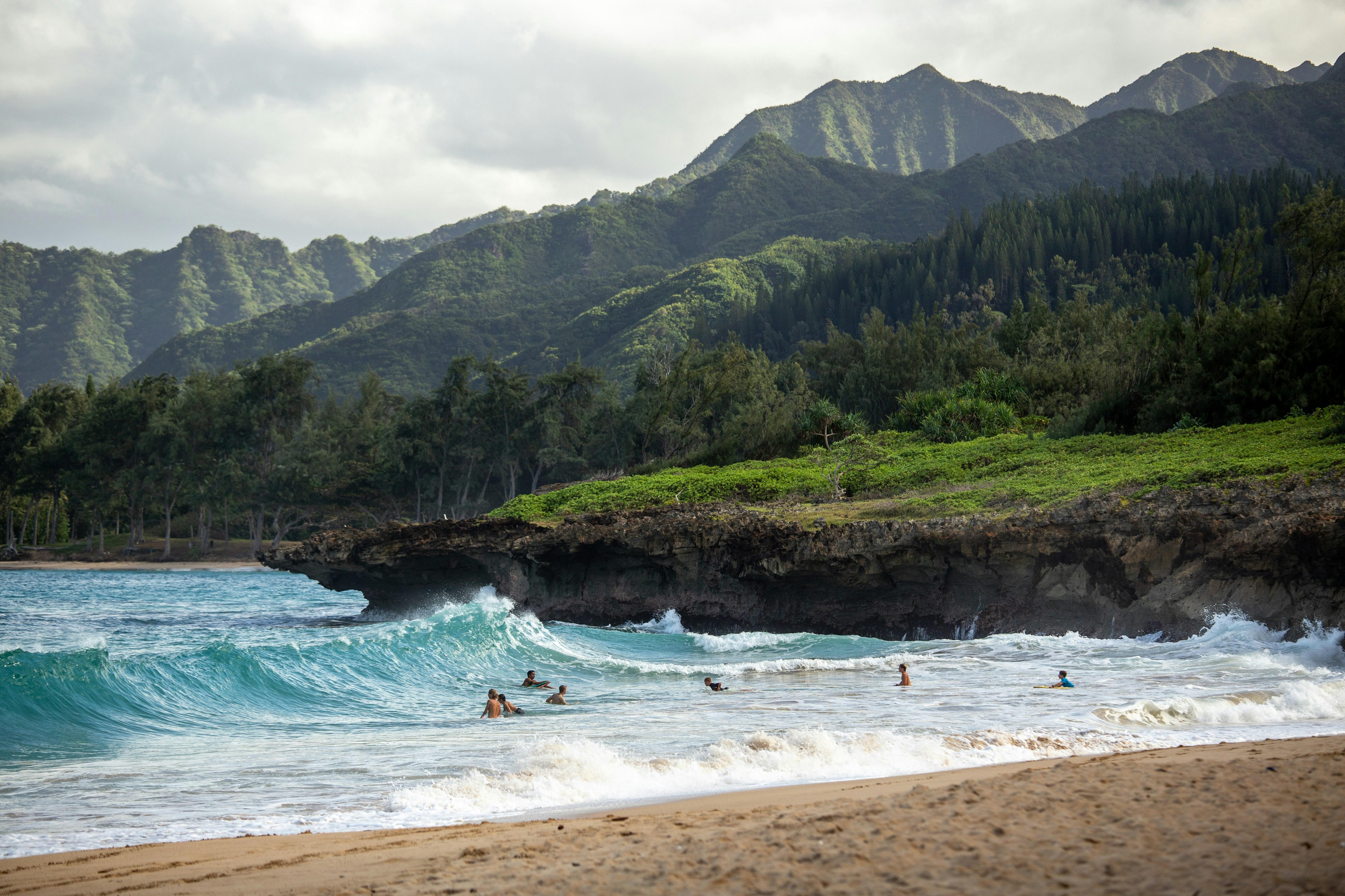 Les vagues impressionnantes à Hawaï © Luke Mckeown 