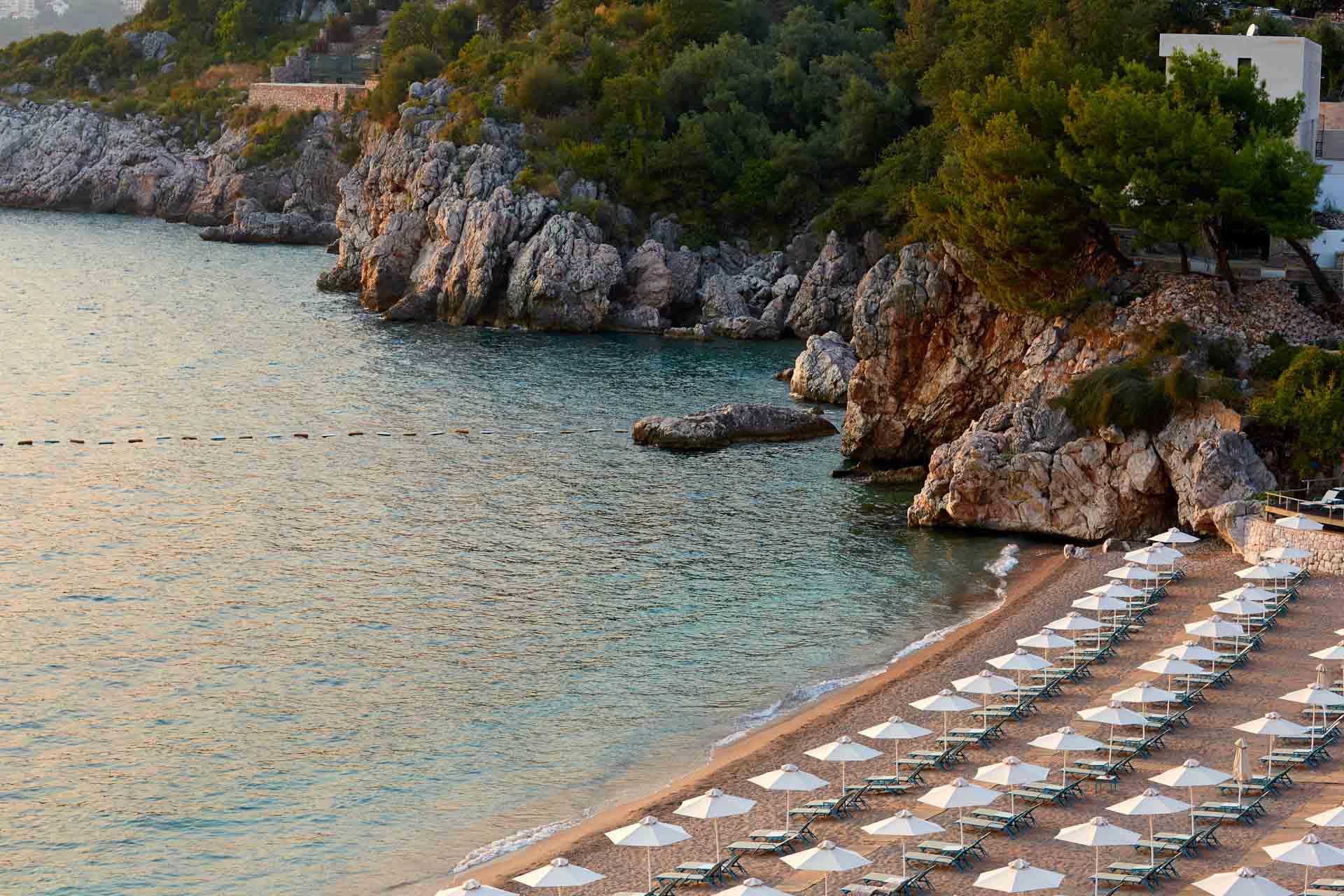 Plage du l’hôtel Maestral 