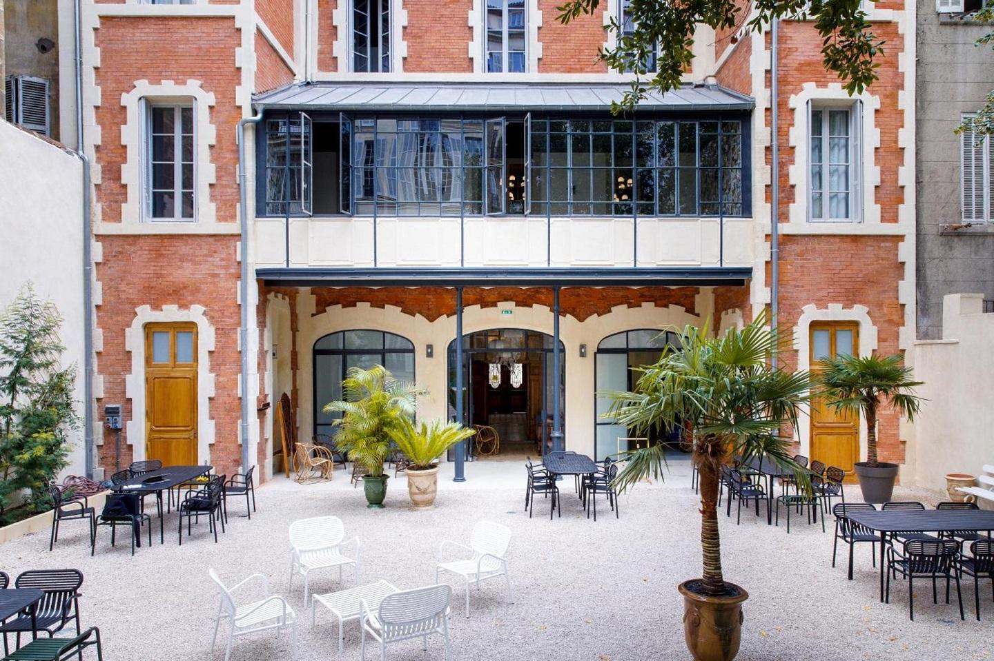 Façade de l’hôtel © Maison Marseille-Longchamp
