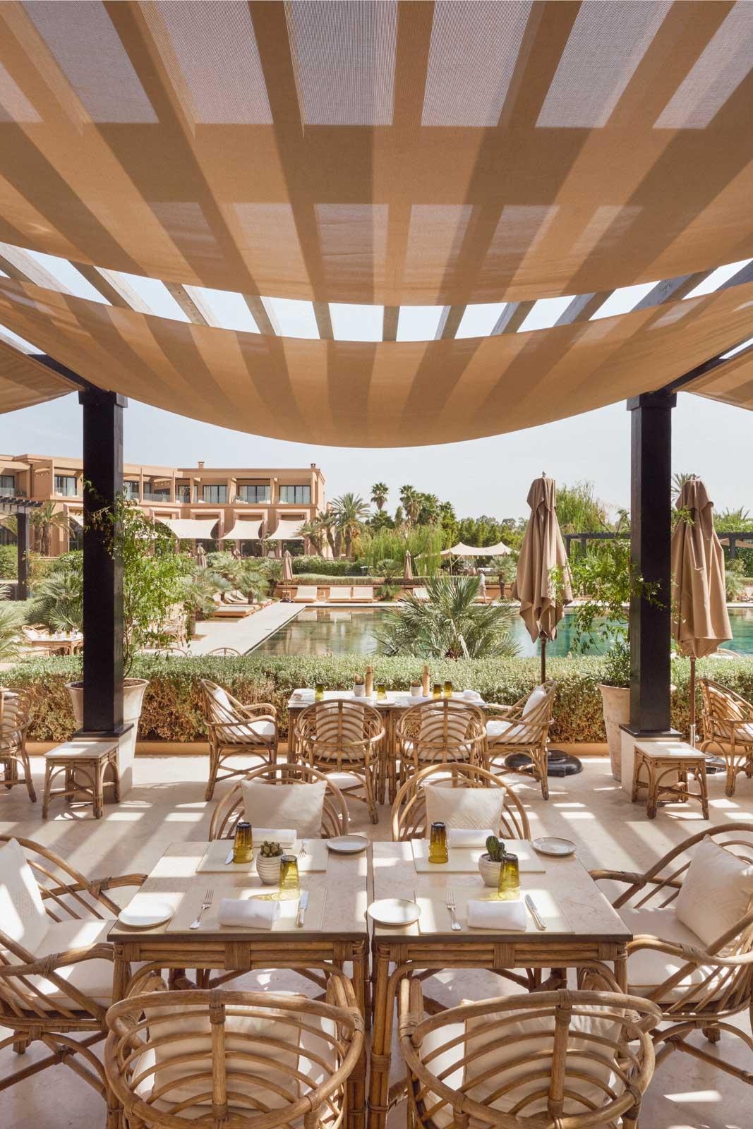 Pool Garden © Mandarin Oriental Marrakech