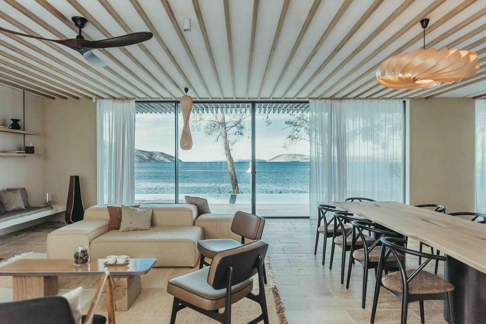 Des espaces vastes qui s’ouvrent sur la mer © Maslina 