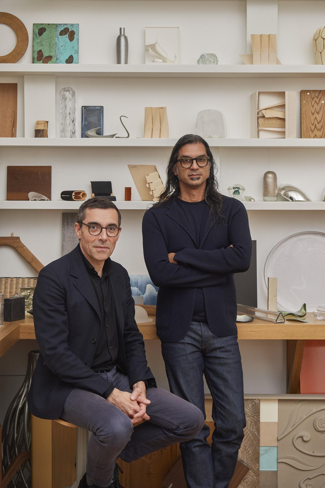 Patrick Jouin et Sanji Manku ©Adrien Dirand