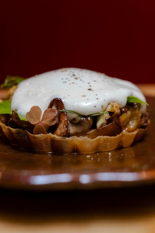 La tartelette aux champignons © Epopée 