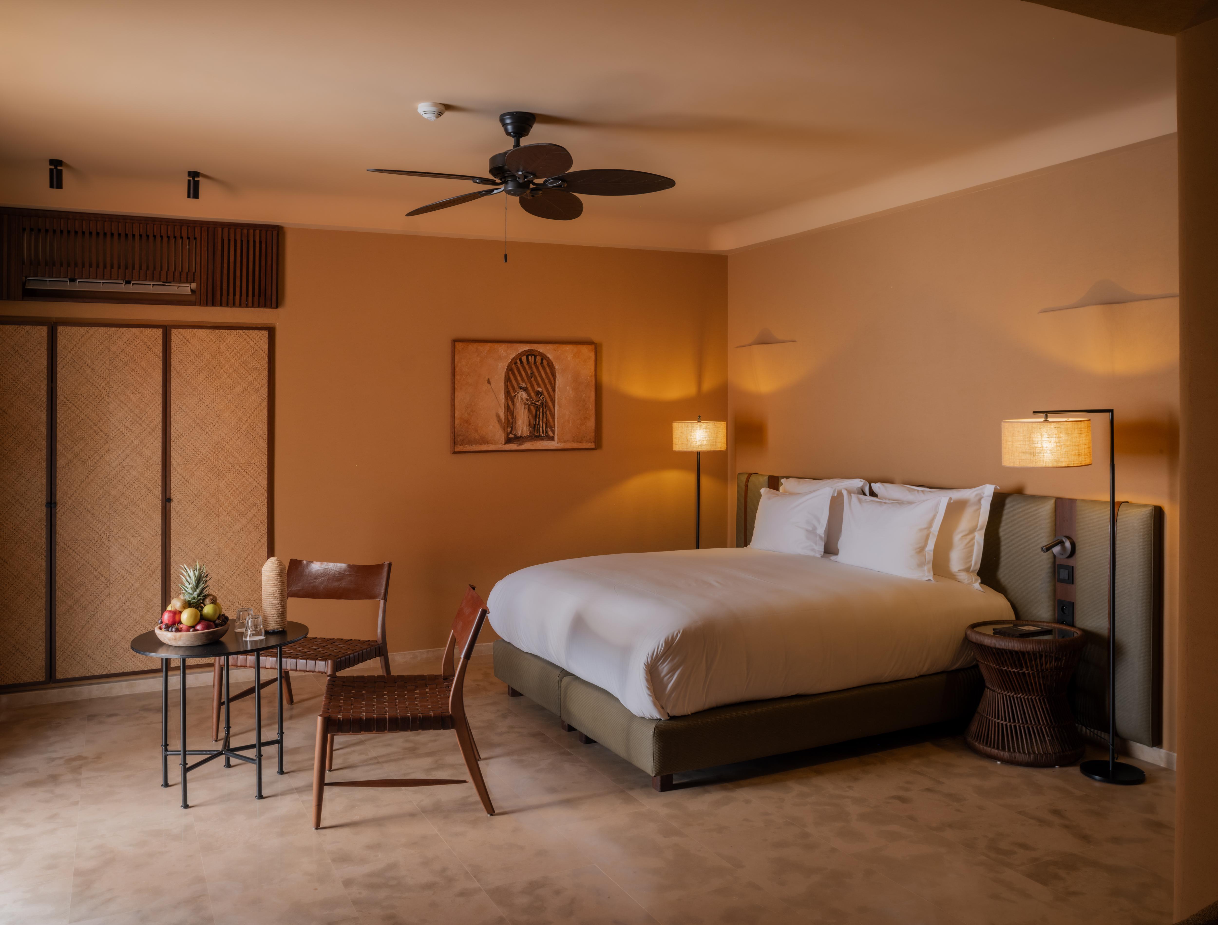 Une chambre de l’hôtel © Oasis Lodges Marrakech