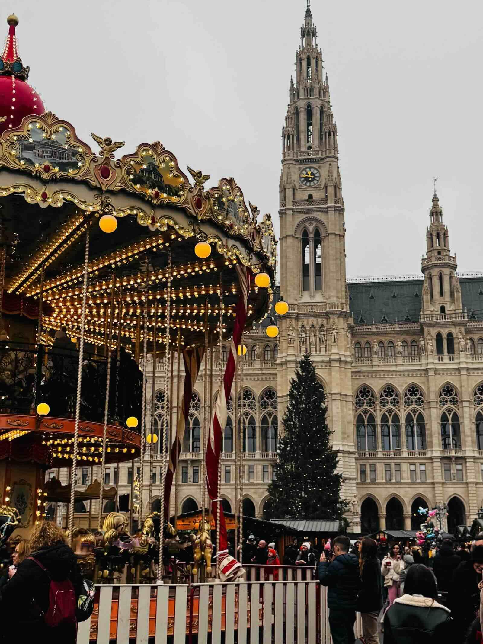 Vienne pendant les fêtes de Noël © Zeze