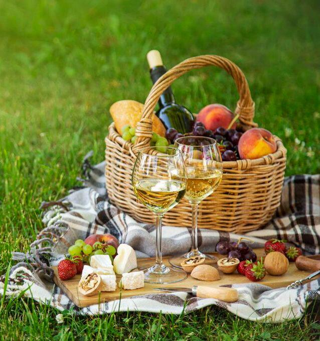 Panier pique-nique dans les vignes par Les Hauts de Loire © Les Hauts de Loire