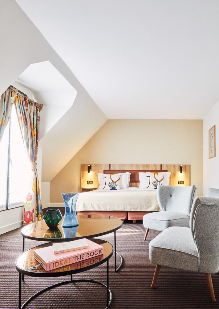 La Junior Suite avec Balcon © Plaza Tour Eiffel