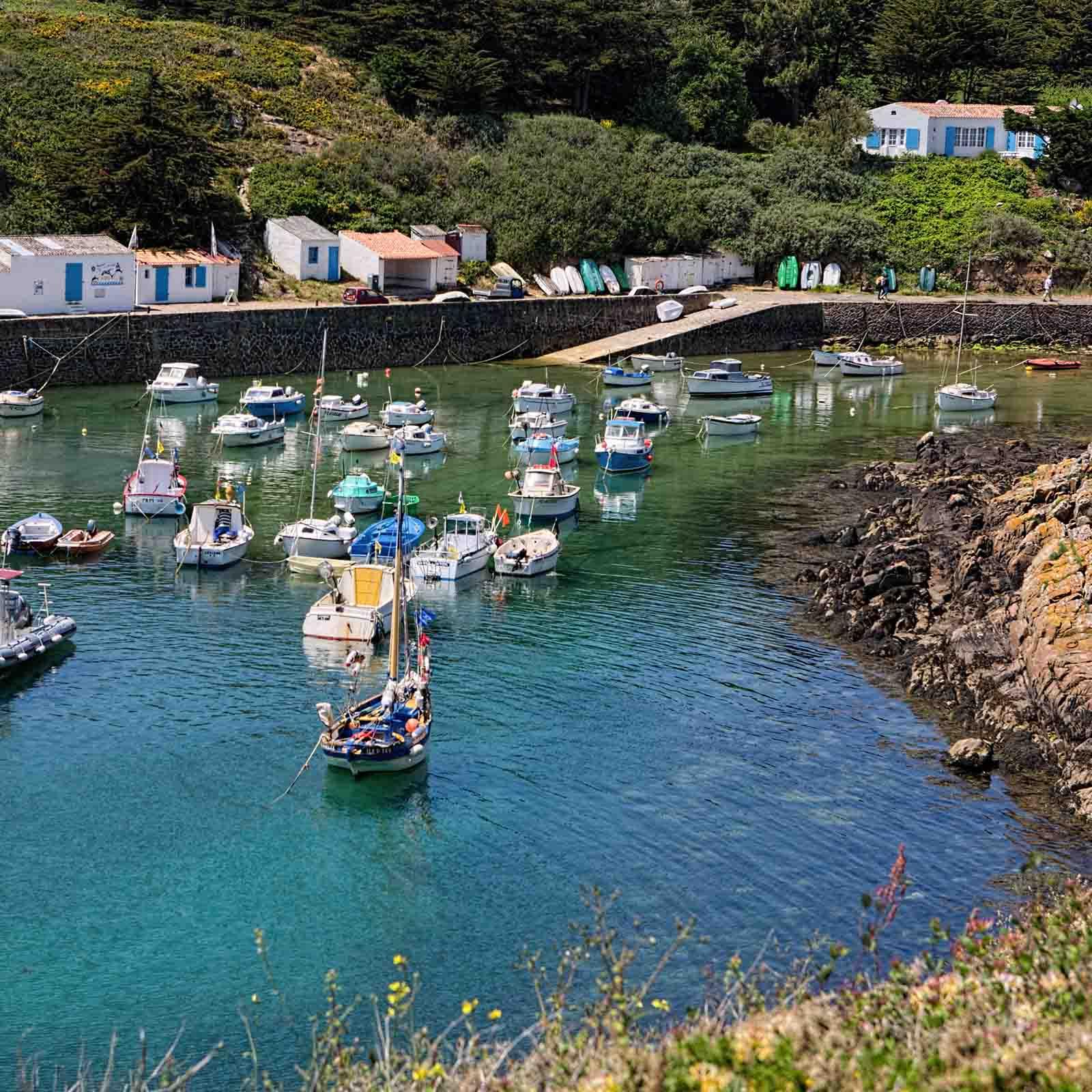 Le port de la Meule sur l’île d’Yeu © Dominique Vernien Adobestock